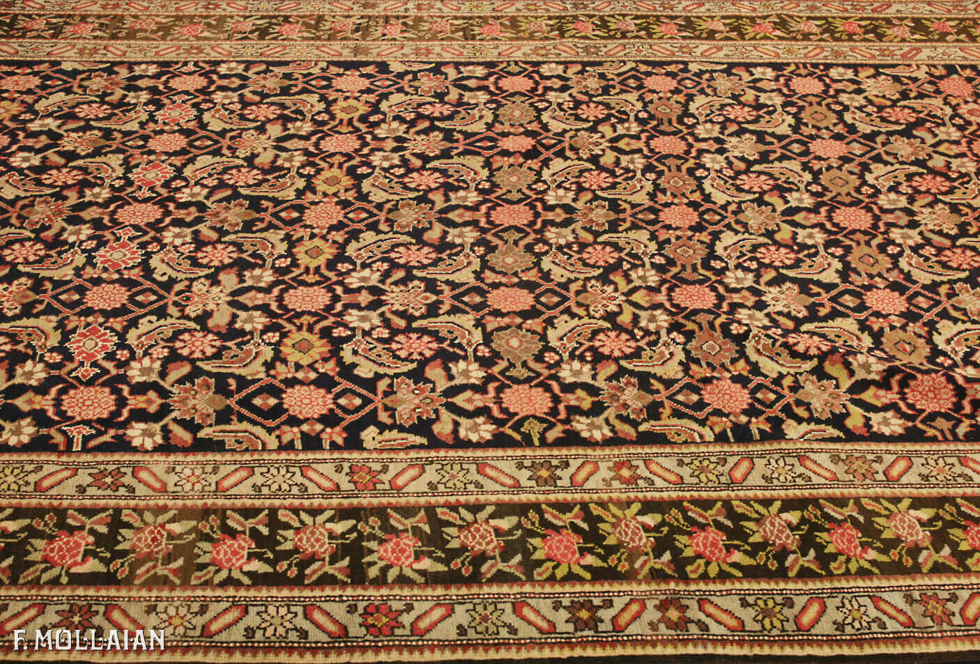 Tapis Caucasien Antique Karabakh (Qarabağ) n°:67076630